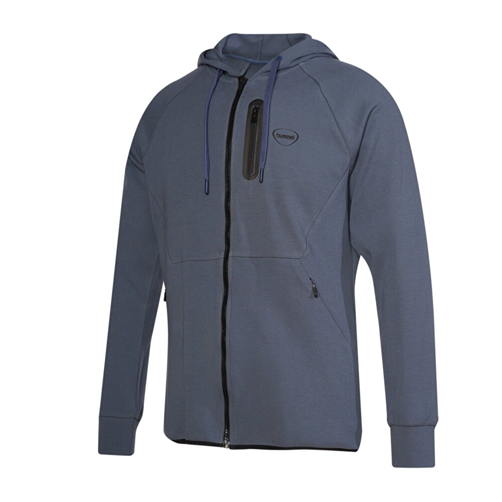 Erkek Mavi FALCONZO FERMUARLI SWEATSHIRT 921133-8588 | hummel