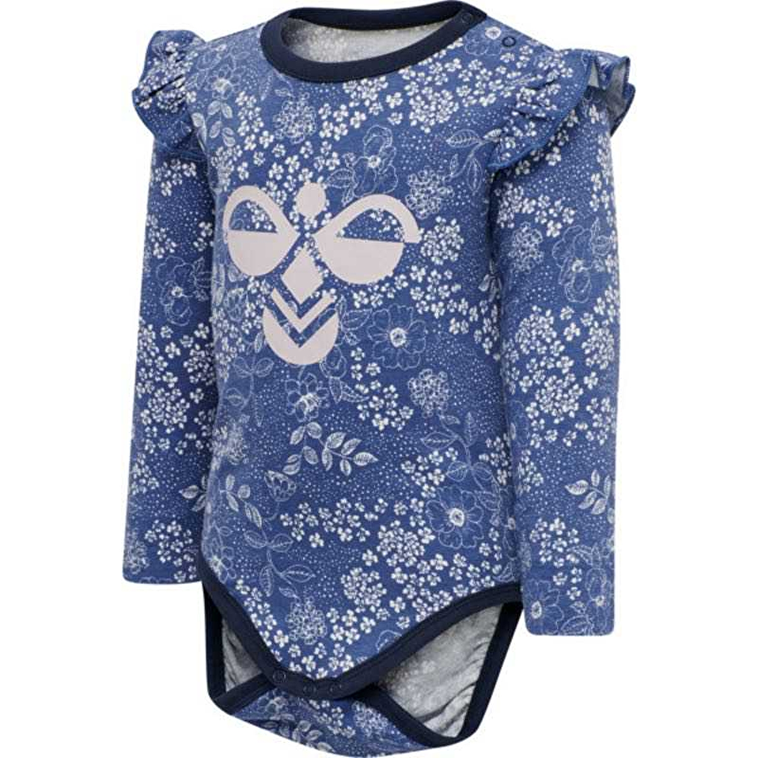kiz cocuk mor rio uzun kollu body 208140 7022 hummel