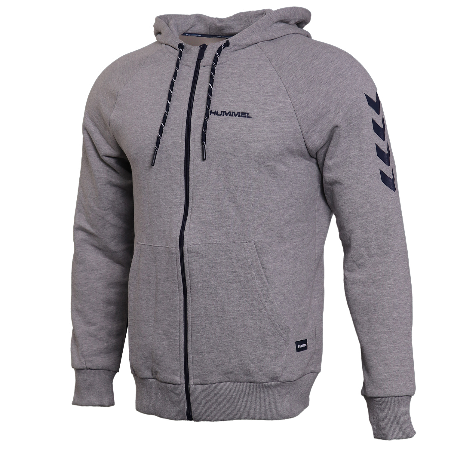 Gri Roland Fermuarli Sweatshirt 920145 2848 Hummel