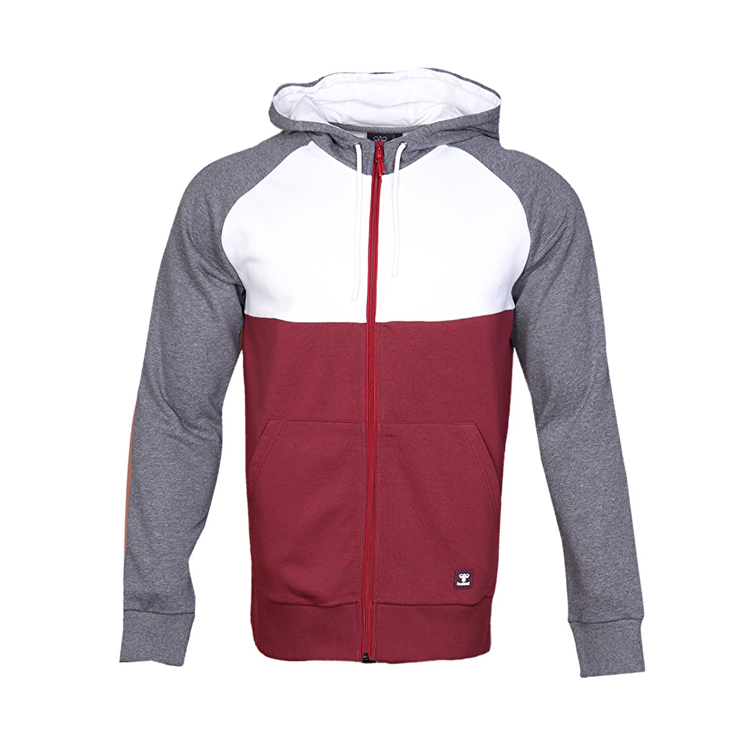 Bordo Cortez Fermuarli Sweatshirt 920512 9800 Hummel