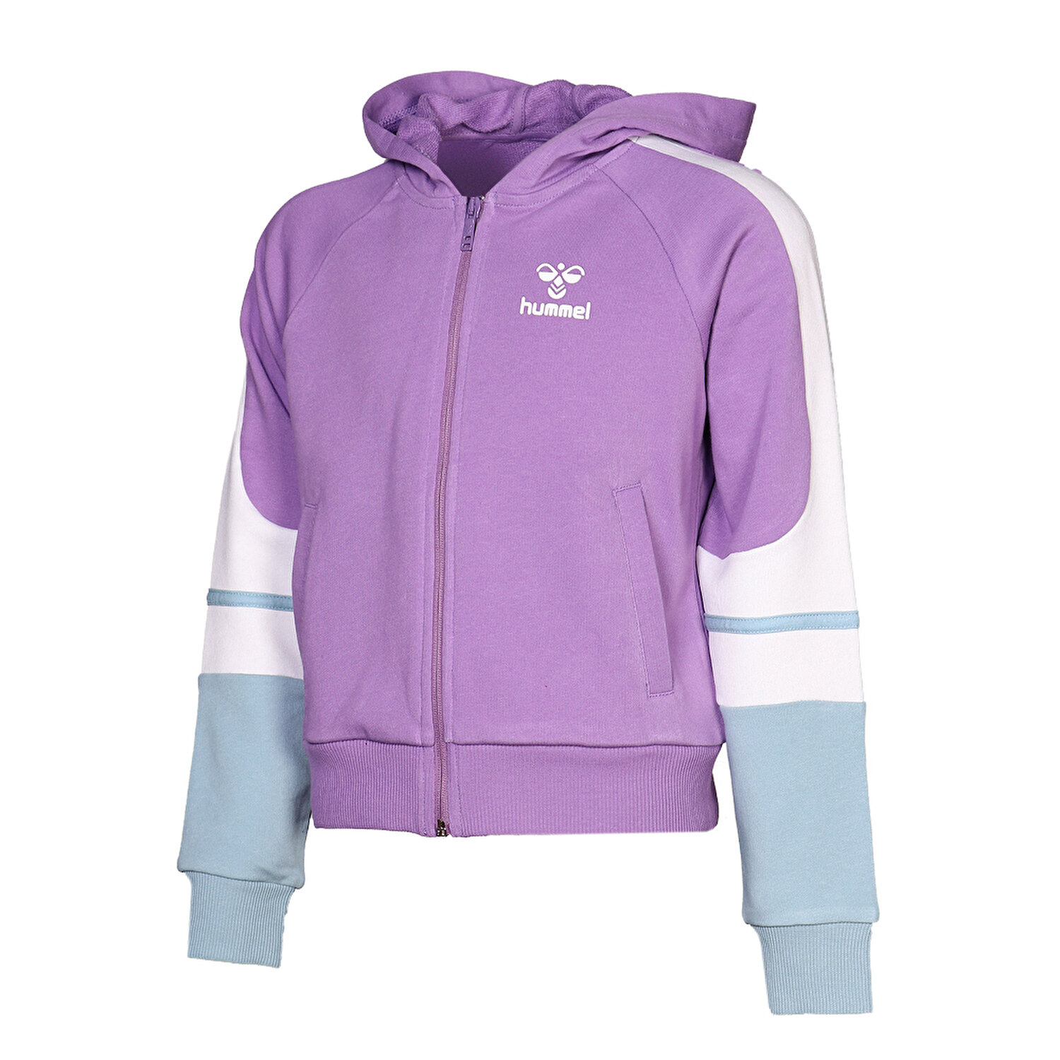 Mor Canolina Fermuarli Sweatshirt 920804 3327 Hummel