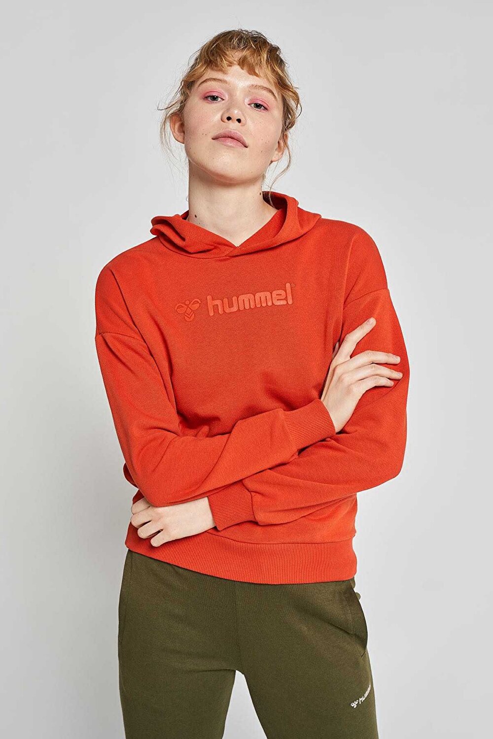 Kirmizi Dami Sweatshirt 920927 3840 Hummel