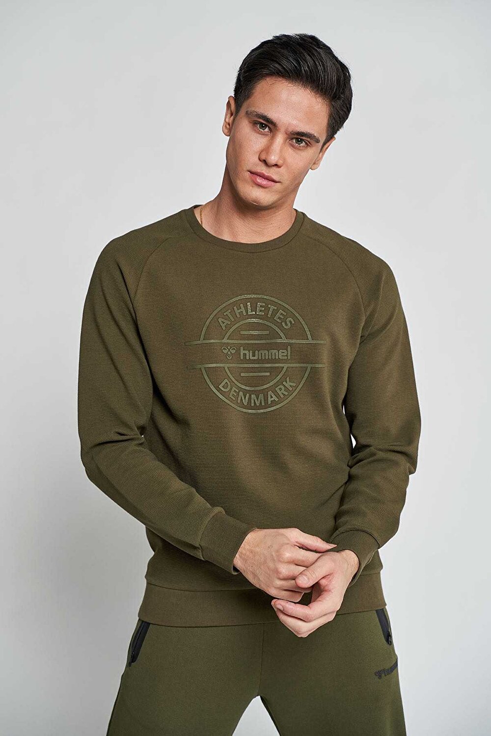 Dare Sweat Shirt Erkek Esofman Ustu Hummel