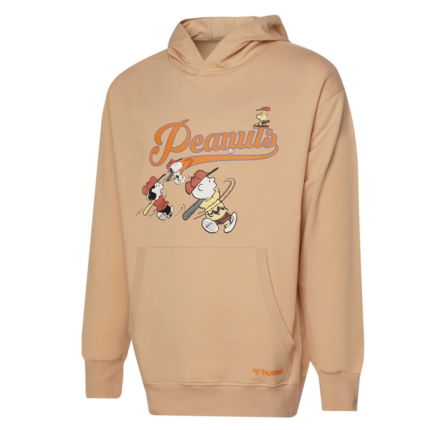 Erkek Kahverengi SNOOPY PEANUTS™ OVERSIZE HOODIE 921872-9980 | hummel