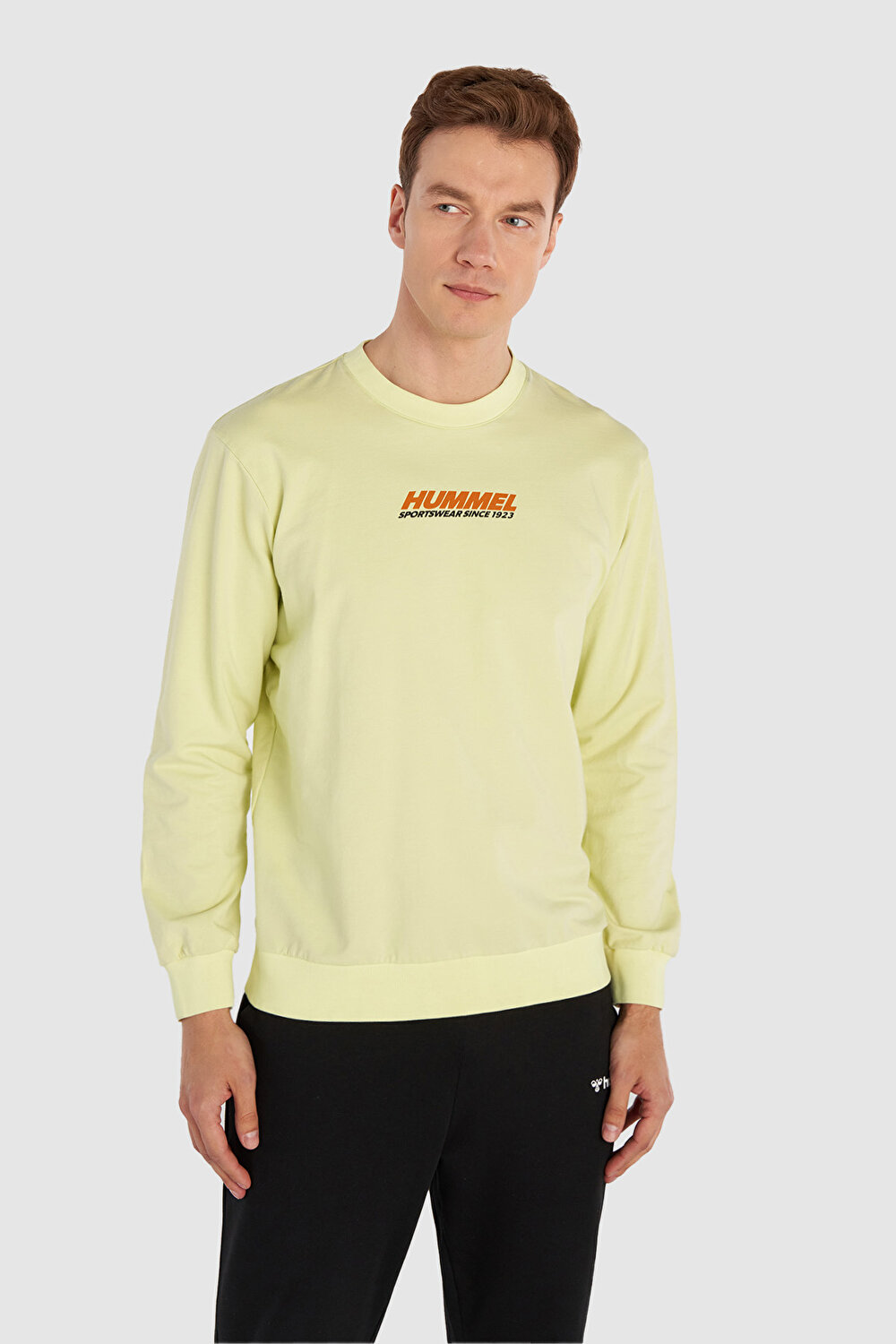 Erkek Sarı ALDEN SWEATSHIRT 921877-9818 | hummel