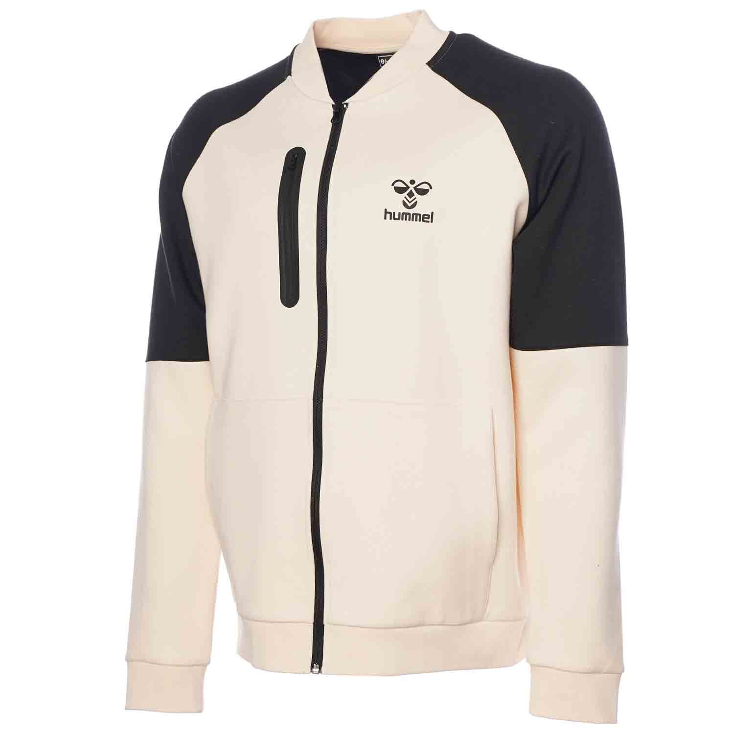 Erkek Bej FABIO FERMUARLI SWEATSHIRT 921953-9820 | hummel
