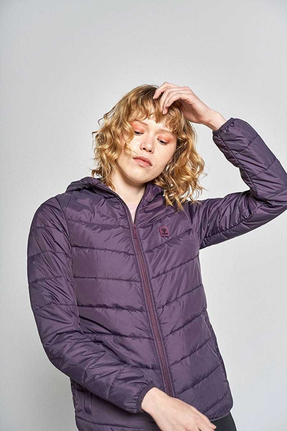 Siyah Perrine Zip Coat 940127 4079 Hummel