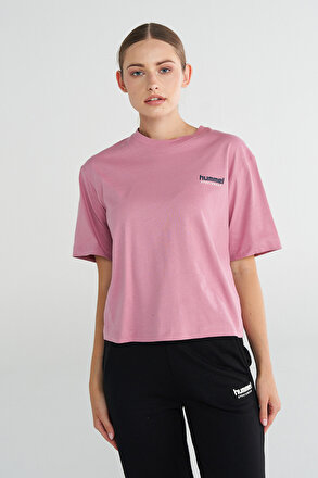 Kadın Pembe KIRBY KISA KOLLU TİŞÖRT 912234-3325 | hummel