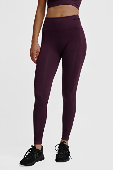 SÜRDÜRÜLEBİLİR TIF SEAMLESS YÜKSEK BEL TAYT Mor Kadın Tayt