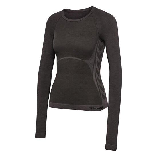 CLEA SEAMLESS TIGHT UZUN KOLLU TİŞÖRT Siyah Kadın Tişört 