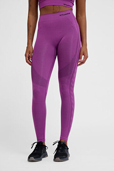 MT SHAPING SEAMLESS YÜKSEK BEL TAYT Mor Kadın Tayt