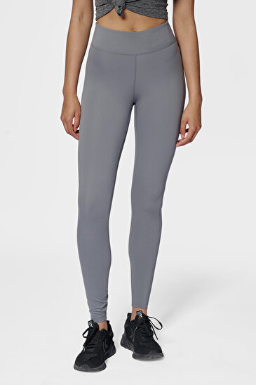 TE FUNDAMENTAL YÜKSEK BEL TAYT Gri Kadın Tayt