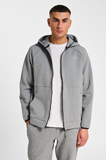 TECH FLEECE REGULAR FERMUARLI HOODIE Gri Erkek Fermuarlı Hoodie