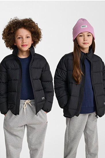 JR LIGHTWEIGHT PUFFER ÇOCUK MONT Siyah Çocuk Mont