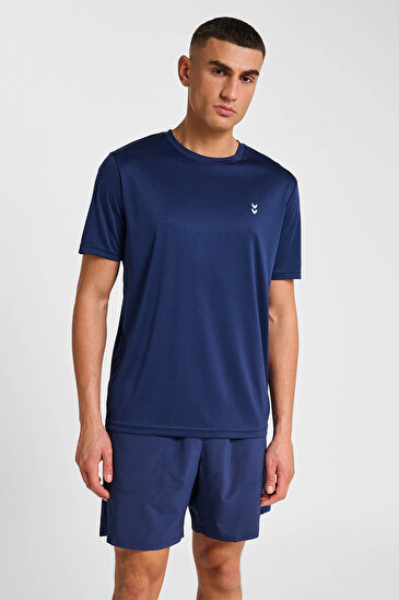 PULSE TRAINING KISA KOLLU TİŞÖRT Lacivert Erkek Tişört