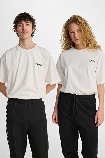 LOOSE WHISTLE KISA KOLLU TİŞÖRT Beyaz Unisex Tişört 