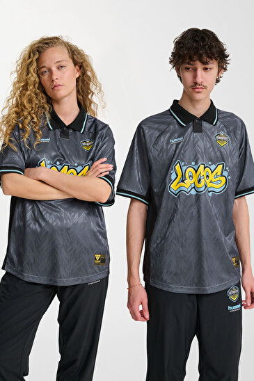 LOOSE SOCCER EL PASO FORMA Siyah Unisex Tişört 