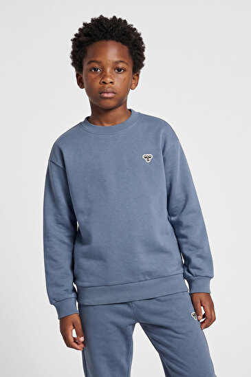 JR LOOSE CREWNECK BEE ÇOCUK SWEATSHIRT Gri Çocuk Sweatshirt