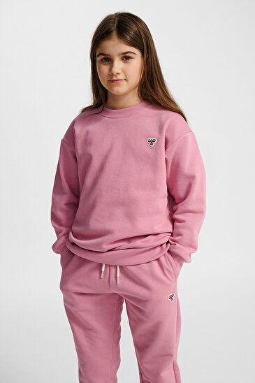 JR LOOSE CREWNECK BEE ÇOCUK SWEATSHIRT Pembe Çocuk Sweatshirt