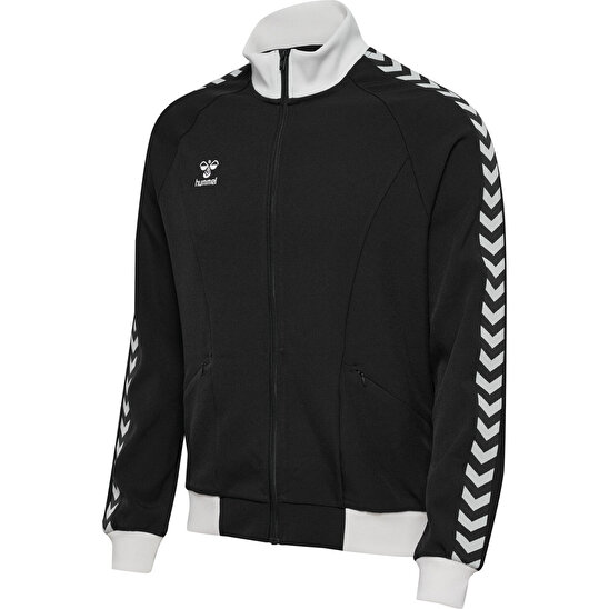 ROOT TRACK FERMUARLI SWEATSHIRT Siyah Unisex Fermuarlı Sweatshirt