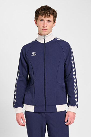ROOT TRACK FERMUARLI SWEATSHIRT Lacivert Erkek Fermuarlı Sweatshirt