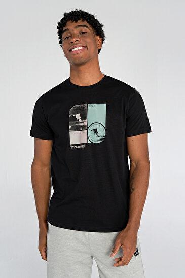 ZIMMER TİŞÖRT Siyah Erkek Spor Tişört