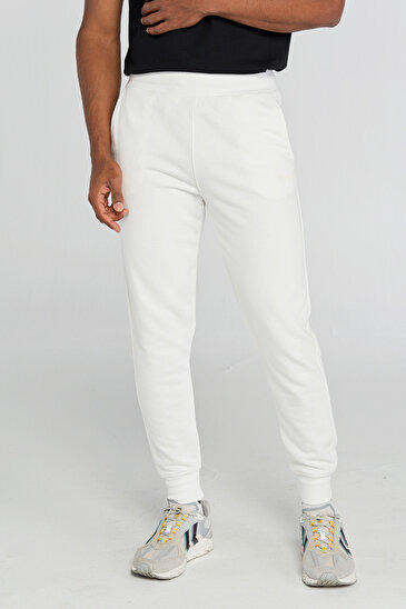 NOE EŞOFMAN ALTI Beyaz Erkek Eşofman Altı