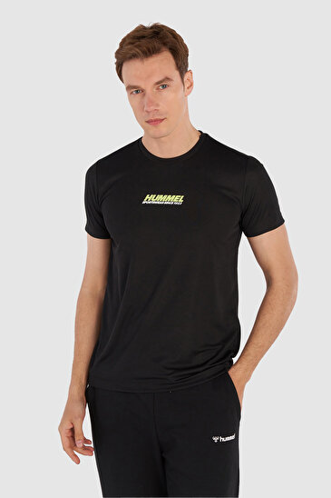 FRED KISA KOLLU TİŞÖRT Siyah Erkek Tişört