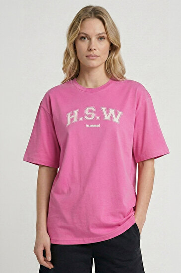 REMESA KISA KOLLU TİŞÖRT Pembe Kadın Tişört