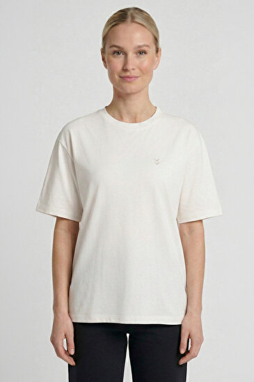 SEPALO KISA KOLLU TİŞÖRT Ekru Kadın Tişört