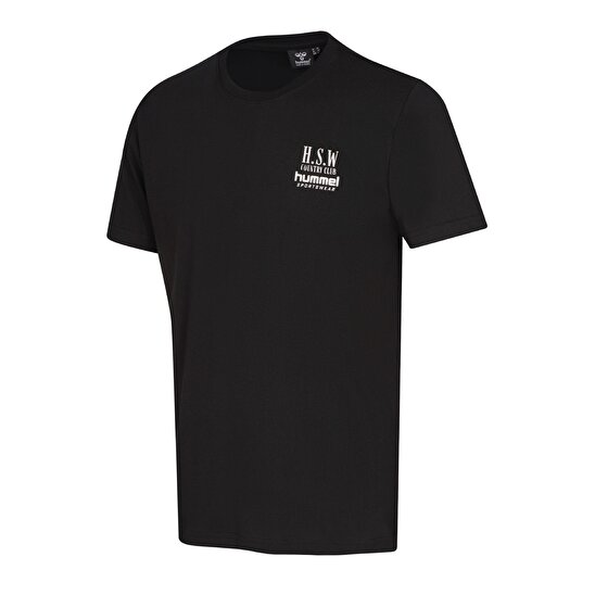 YUYO KISA KOLLU TİŞÖRT Siyah Erkek Tişört