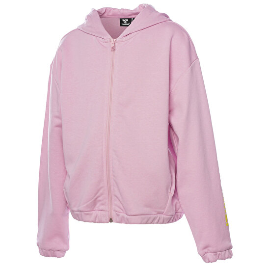 JAZZ ÇOCUK FERMUARLI HOODIE Pembe Çocuk Fermuarlı Hoodie