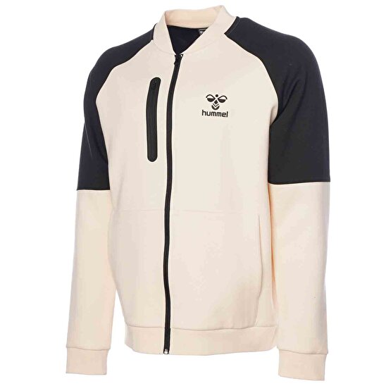 FABIO FERMUARLI SWEATSHIRT Bej Erkek Fermuarlı Sweatshirt