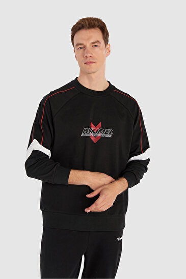 JIMMY OVERSIZE SWEATSHIRT Siyah Erkek Sweatshirt