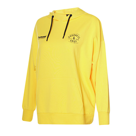 SNOOPY PEANUTS™ HOODIE Sarı Kadın Hoodie