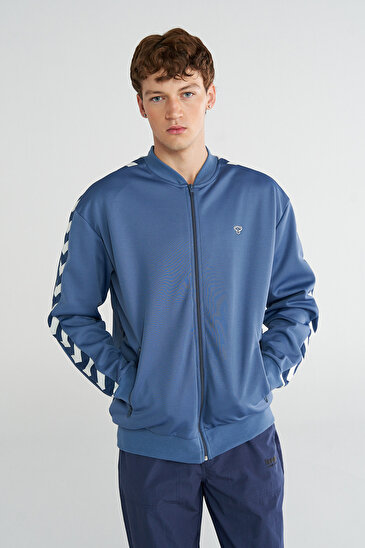 ARCHIVE FERMUARLI SWEATSHIRT Mavi Erkek Sweatshirt