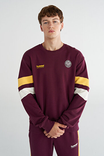 SEAL SWEATSHIRT Bordo Erkek Sweatshirt