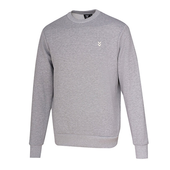 T-PULSE MALE CO REGULAR CREW NECK SWEATSHIRT Gri Erkek Sweatshirt
