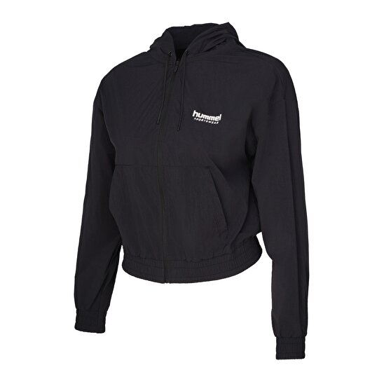 SAMBA FERMUARLI HOODIE Siyah Kadın Fermuarlı Hoodie