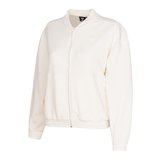 SARGENTO FERMUARLI SWEATSHIRT Ekru Kadın Fermuarlı Sweatshirt