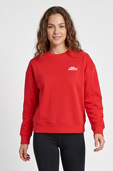 LISA SWEATSHIRT Kırmızı Kadın Sweatshirt 