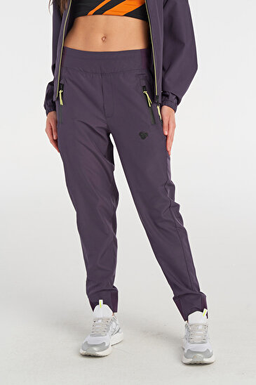 EDNA EŞOFMAN ALTI Mor Kadın Eşofman Altı