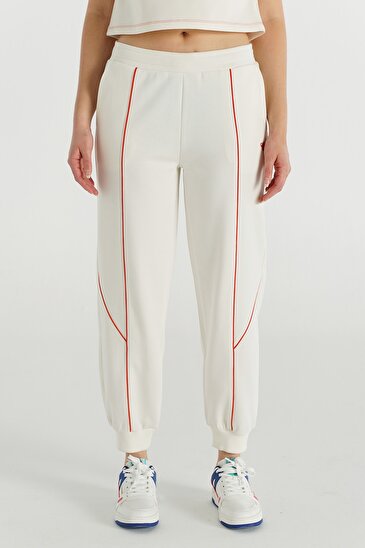 MARENA EŞOFMAN ALTI Beyaz Kadın Eşofman Altı