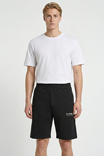 INTER ŞORT Siyah Erkek Şort