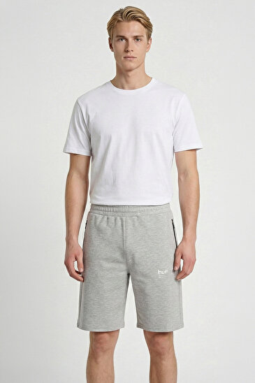 INTER ŞORT Gri Erkek Şort