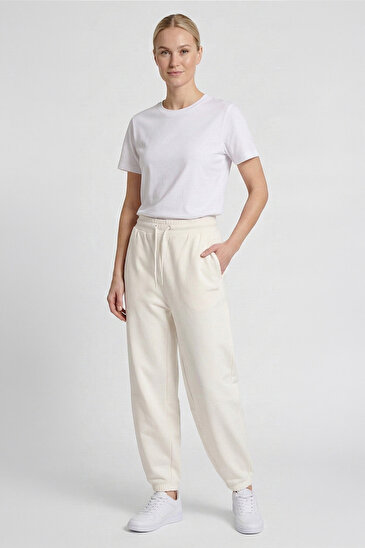 REVENDER EŞOFMAN ALTI Ekru Kadın Eşofman Altı