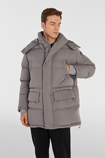 AKIRAA MONT Gri Erkek Mont