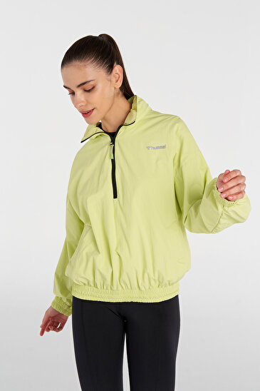 FOLOA YARIM FERMUARLI YAĞMURLUK Sarı Kadın Yağmurluk