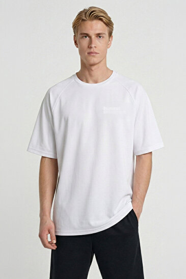 INTER KISA KOLLU TİŞÖRT Beyaz Erkek Tişört