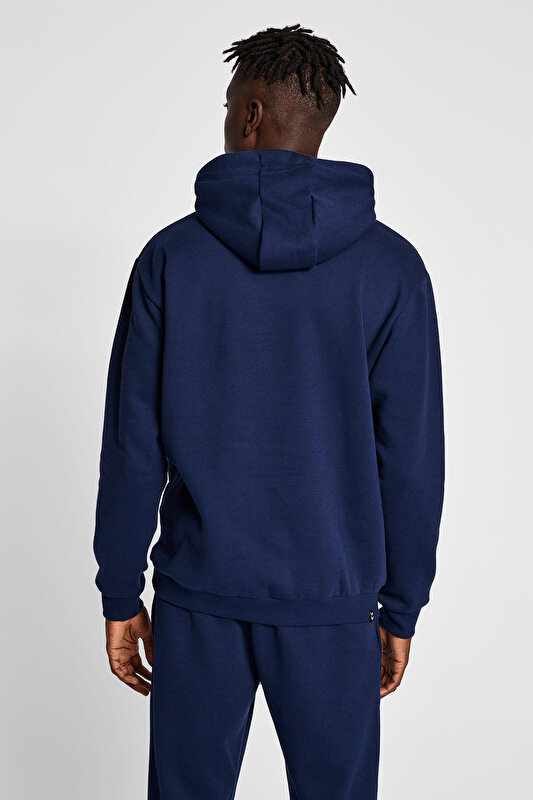 MOVER COTTON HOODIE Lacivert Erkek Hoodie